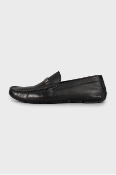 Men's leather moccasins