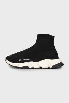 Speed logo sneakers