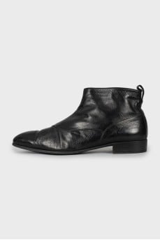 Men's insulated leather boots