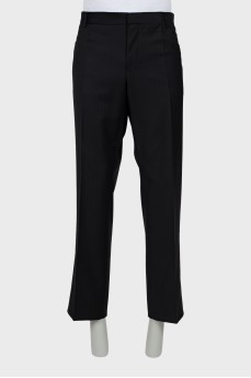 Men's classic striped trousers