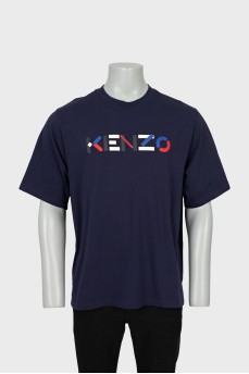 Men's oversized T-shirt with logo