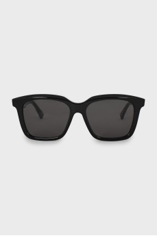 Солнцезащитные очки wayfarer с золотистым декором