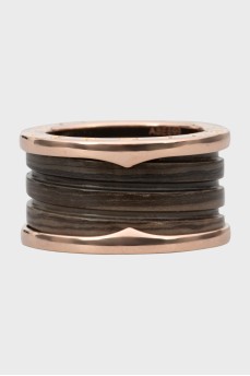 Rose gold ring B.zero1