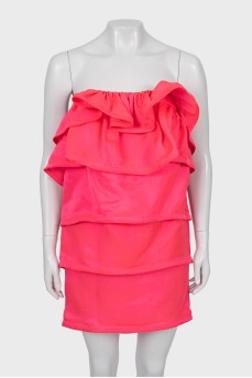 Straight-fit ruffled blouse