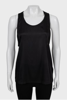 Black A-line T-shirt