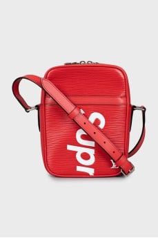 Men's bag Danube Epi Leather PM by Louis Vuitton x Supreme