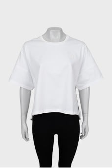 Oversized T-shirt long at the back