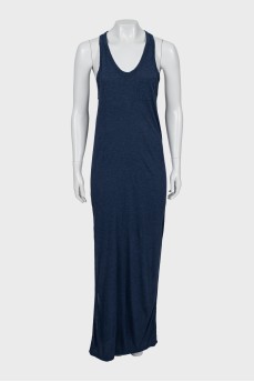 Maxi dress with side slits