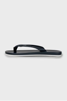 Men's two-tone flip-flops