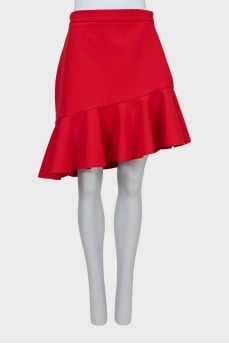 Red skirt