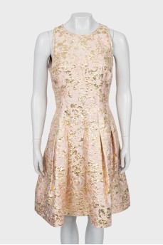 Sleeveless ribbed dress