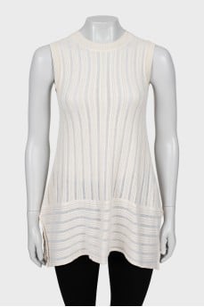 Striped A-line Tank