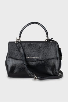 Ava leather satchel bag