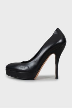 Black high heels