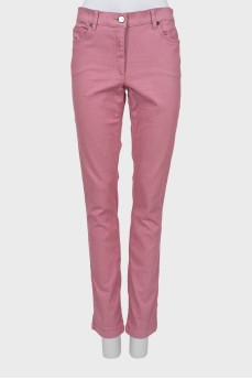 Slim fit jeans in pink