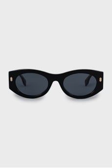 Oval sunglasses black