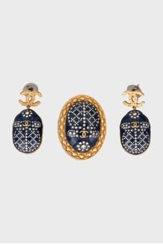 Set of brooches and earrings Ancient Egypt