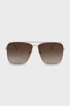 Golden browline sunglasses