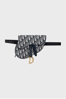Printed Saddle Belt Bag