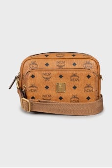 Crossbody bag in signature print