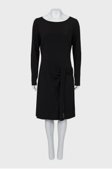 Draped A-line dress