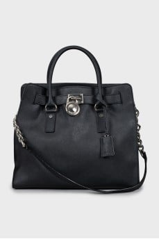 Hamilton leather tote bag
