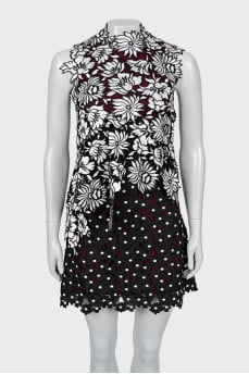 Sleeveless A-line dress