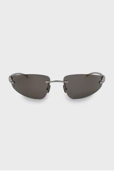 Сонцезахисні окуляри із сріблястими дужками