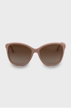 Pink cat eye sunglasses