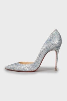 Shiny high heels