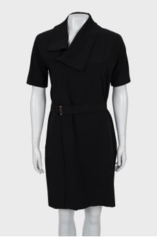 Short sleeve shirt dress