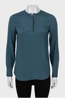 Silk blouse with tag