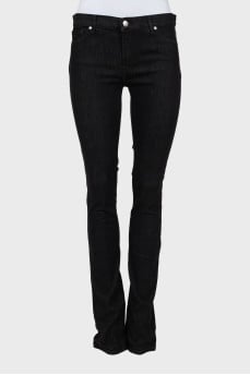 Джинси skinny fit чорного кольору