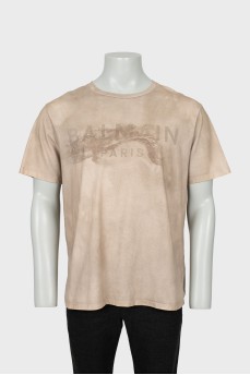 Men's T-shirt with abstract print