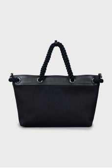 Rope Tote M with Tag