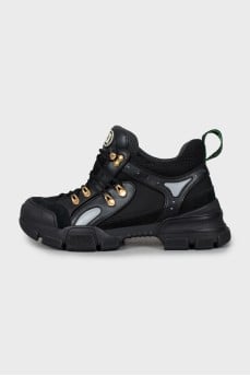 Men's sneakers with a relief sole