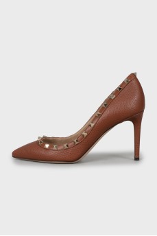 Туфлі зі шкіри Rockstud