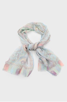 Etro scarf in pastel colors
