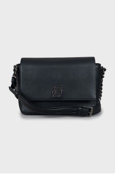 Leather crossbody bag