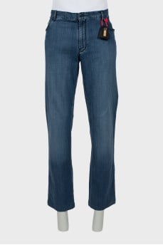 Men's blue jeans regular fit