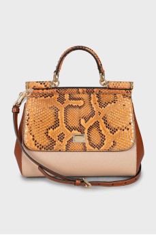 Sicily bag with tag