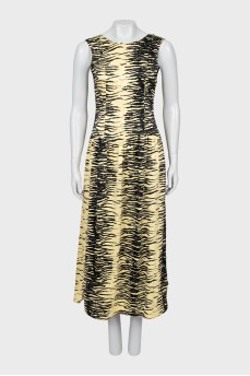 Animal Print Maxi Dress