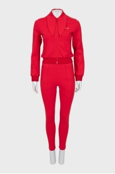 Red tracksuit
