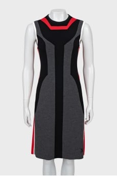 Bodycon dress with tag