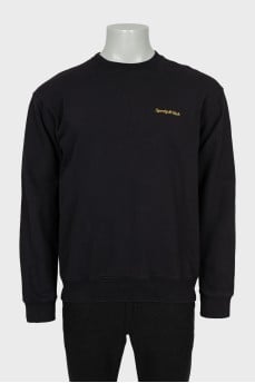 Men's sweatshirt with embroidered logo