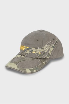 Men's Khaki Cap by Vetements x Reebok