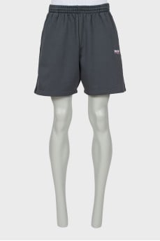 Men's shorts with brand logo