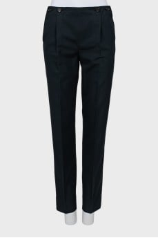 Vintage trousers with arrows