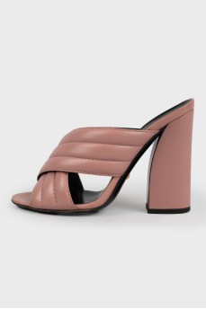Gucci powder mules