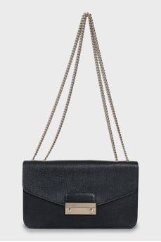 Rectangular leather bag